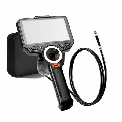 Articulating 360° Borescope with 6in HD Screen IP67 Waterproof for Auto Plumbing