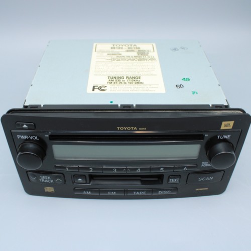 Toyota 16848 OEM JBL Radio Tape CD Player 86120-0C130 2004-2007 Sequoia Tundra - Foto 3 di 8