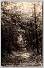 Pottawotamie Trail Camp Miniwanca Shelby Michigan MI 1926 Real Photo RPPC