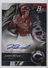 2023 Bowman Platinum Top Prospects Auto Justin Boyd #TOP-65 Auto x2o