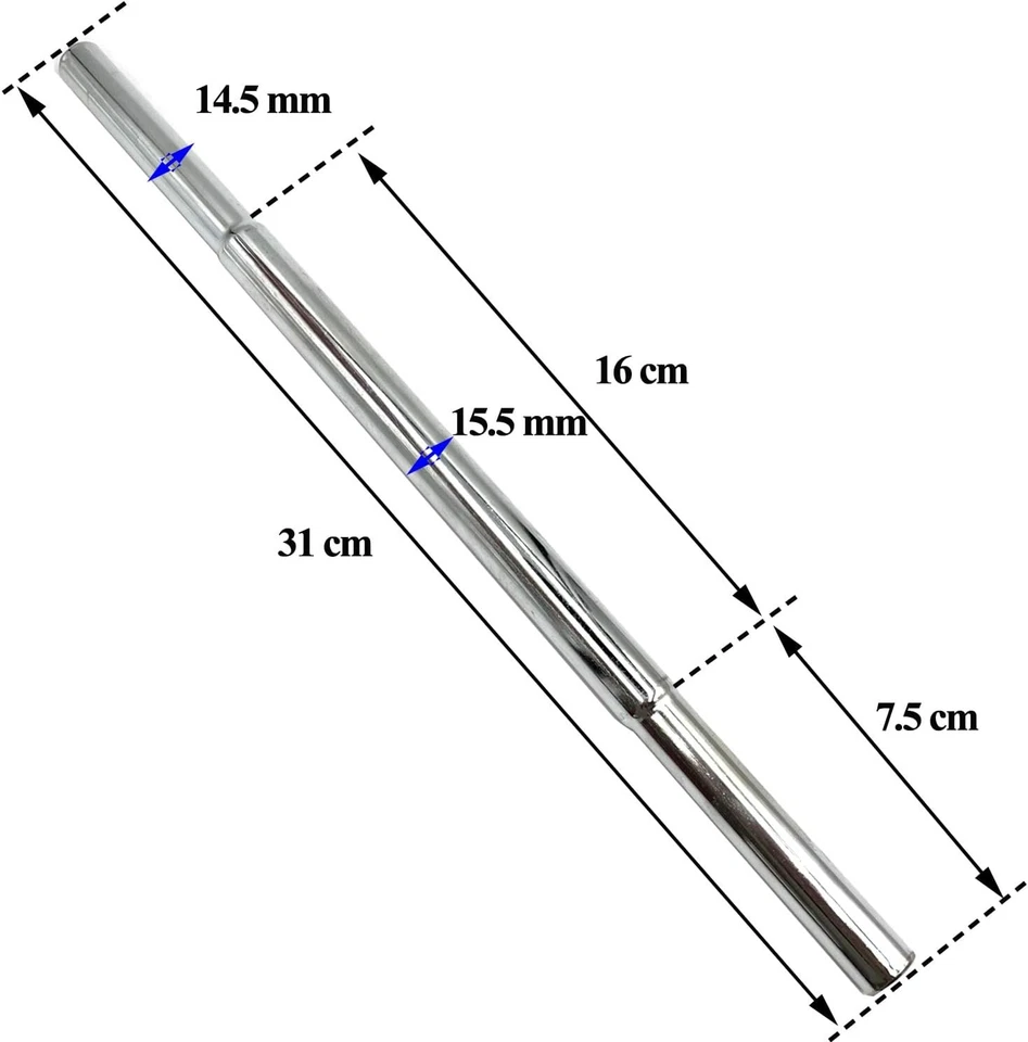 0.580" 0.600" Putter Golf Shaft Extension for Iron/Wooden Golf Club Repair Repla - Image 2 of 4