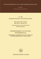 Dienstleistungssektor Und Kommunale WirtschaftsföRderung Peter Joachim