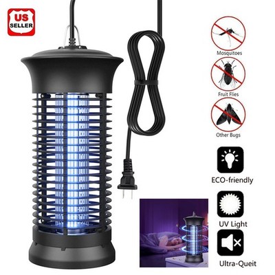 Electric Mosquito Insect Fly Bug Zapper Killer LED Light Trap Pest Control Lamp