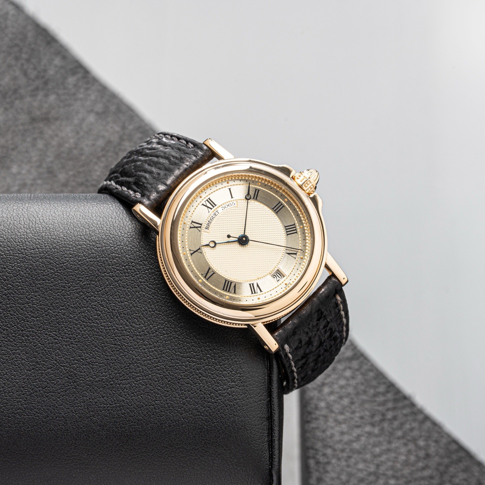 Breguet 3065C Yellow Gold Marine Oem Strap Deployment