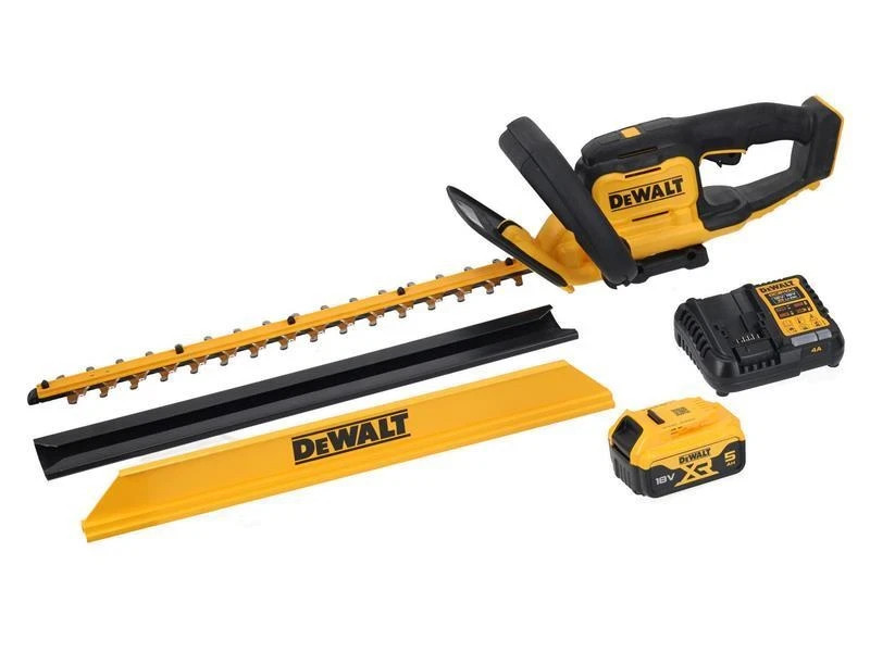 Dewalt DCMHT564P1 XR Cordless XR Hedge Trimmer 55cm 18V 1x5.0ah Battery +Charger
