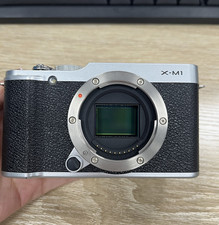 Fujifilm X-M1 16.0MP Digital Camera Silver Fujifilm X Series X-M1 Body Only