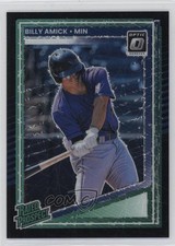 2025 Donruss Optic Rated Prospects Black Velocity Prizm /39 Billy Amick #156 6a6