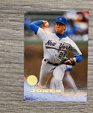 Donruss 1994 Bobby Jones Rookie #304 New York Mets MLB Baseball Card. rookie card picture