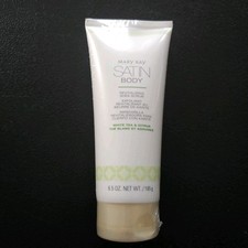 Mary Kay Satin Body Silkening Shea Lotion White Tea and Citrus 6.5oz Sealed