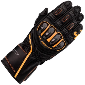 RST S1 Ce Leather Gloves Motorbike Motorcycle Black Grey Neon Orange