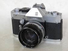 Petri 35mm camera with 55mm f:2 lens, NICE, US SELLER "LQQK"