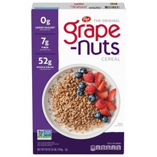 Post Grape Nuts The Original Non Gmo Cereal, 64 oz Box Pack of 8 