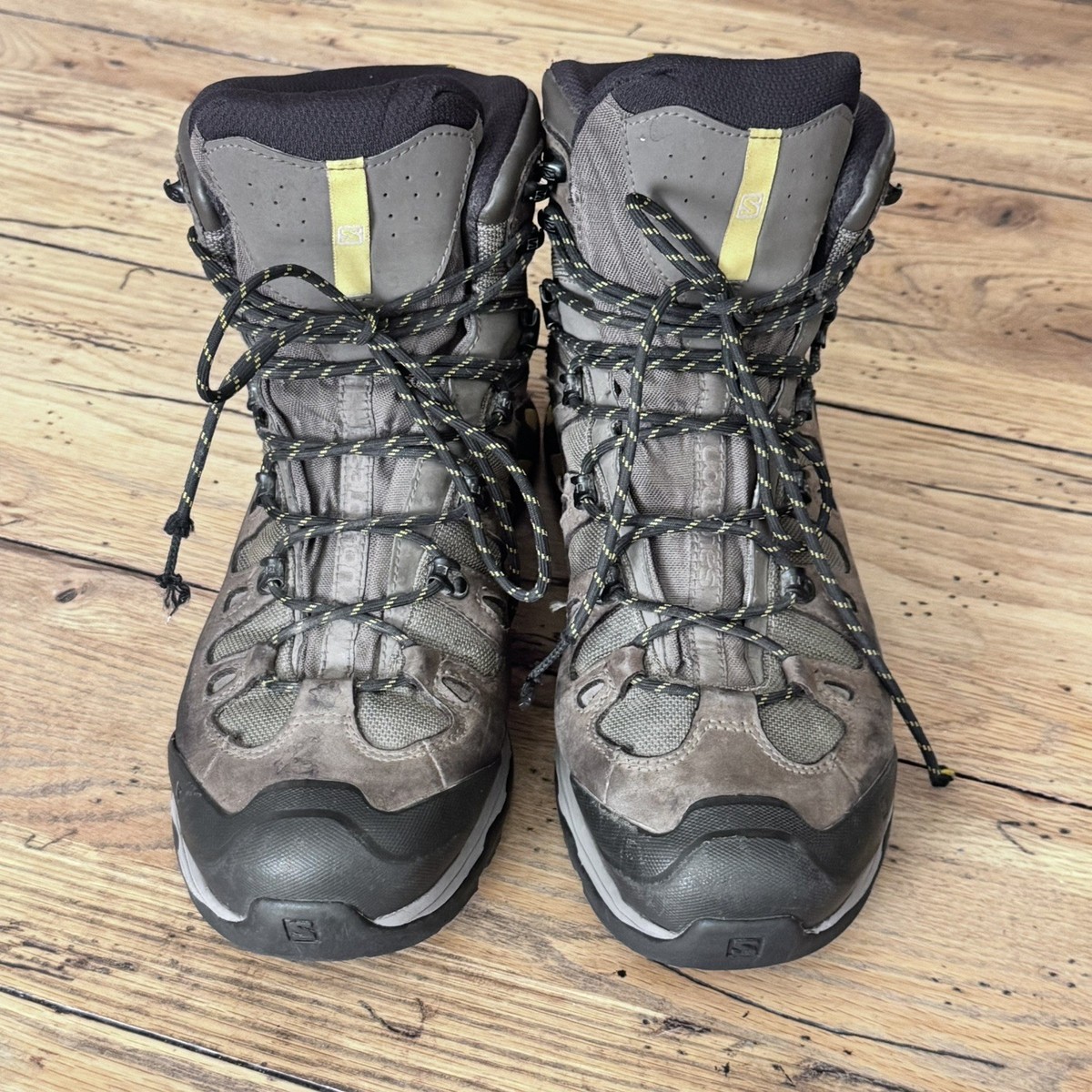 Salomon Quest 4D 3 GTX Hiking Boots 401518 Waterproof Trail Mens Size 12 SALOMON Quest 4D 3 GTX Hiking Boots 401518 Mens 12 Brown  main image 2