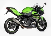 Shark SRC 4 Auspuff Titan Passend FüR Kawasaki Ninja 400 2022-2024