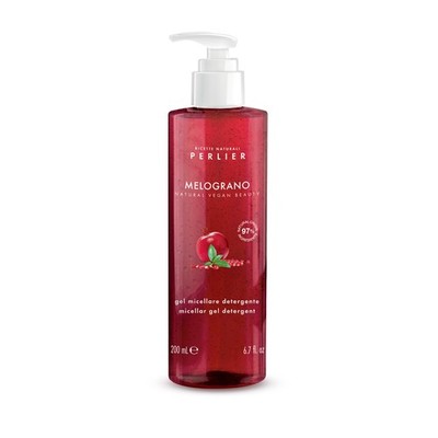Perlier Gesichtsreiniger Mizellengel Granatapfel mit Strukturspender 200ml