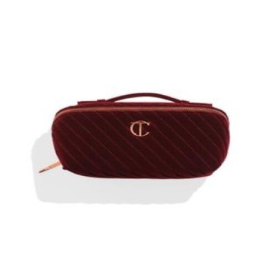Charlotte Tilbury Kosmetiktasche Größe mit 5 Fächern, Organizer-Kosmetiktasche