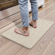 Kitchen Mats for Floor Cushioned Anti Fatigue Kitchens Rug Non Slip Stain Res...
