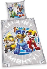 Paw Patrol Set Copripiumino 100% cotone rinforzato 1 federa + 1 Copri piumino