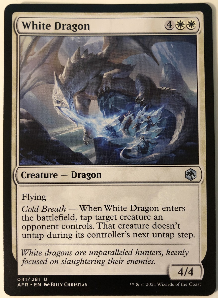 MTG White Dragon Adventures in the Forgotten Realms 041/281