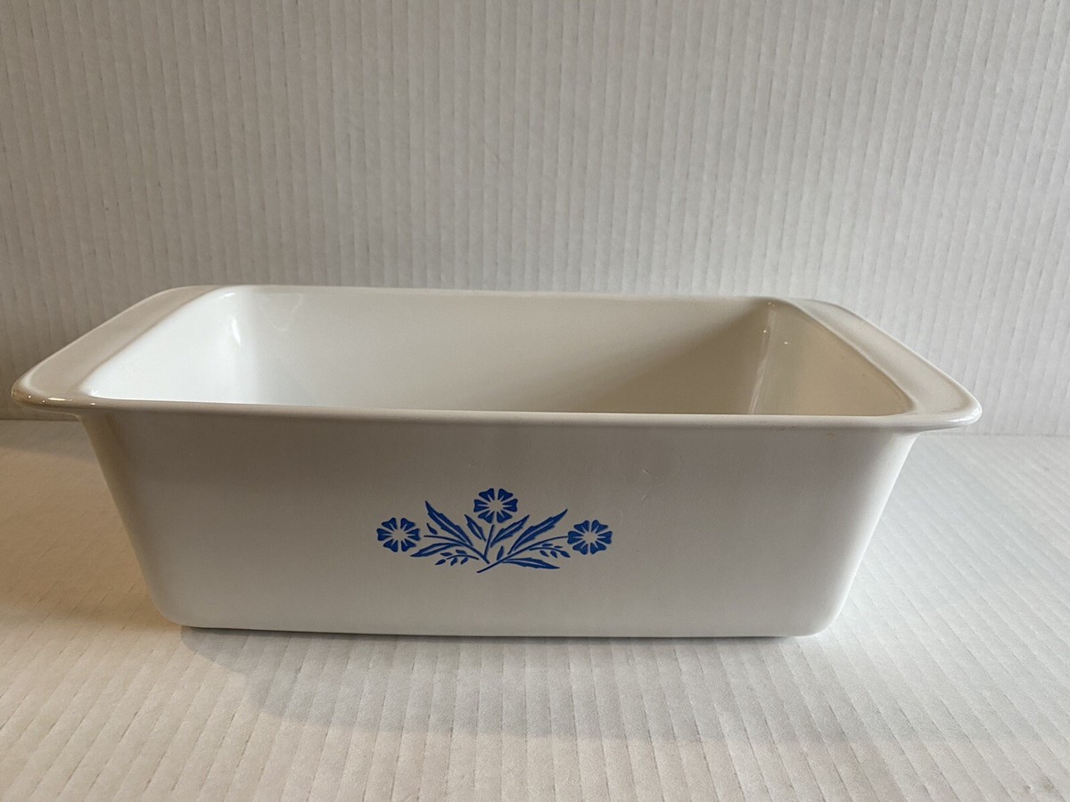 Corning Ware Loaf Pan x x Blue Cornflower P-315-B