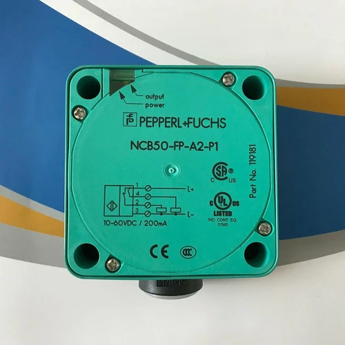 One New PEPPERL+FUCHS NCB50-FP-A2-P1 Proximity Switch Fast Shipping - Picture 1 of 4