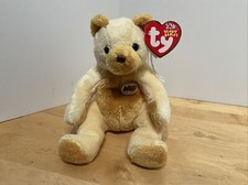 Ty Beanie Baby CORNBREAD the Bear (Cracker Barrel ) with Swing Tags 7" 2003