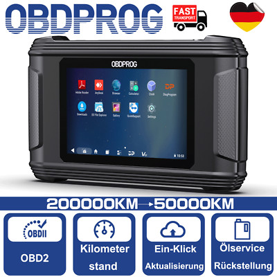 OBDPROG M500 OBD2 Scanner Cluster Kalibrierung Öl Reset Odo-Meter Auto Diagnose