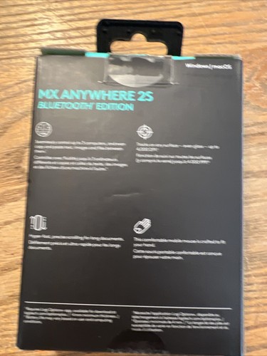 LOGITECH MX ANYWHERE 2S BLUETOOTH EDITION WIRELESS MOBILE MOUSE 910-007232 NEW - Photo 2/3