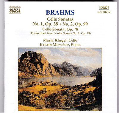Maria Kliegel, Cello & Kristin Merscher, Piano - Brahms: Cello Sonatas