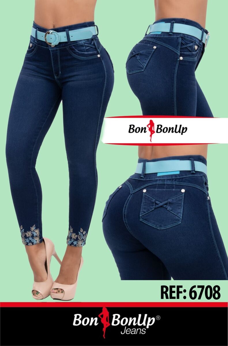 Bon Bon Up Jeans Levanta cola colombianos butt lifter levanta pompis 6708