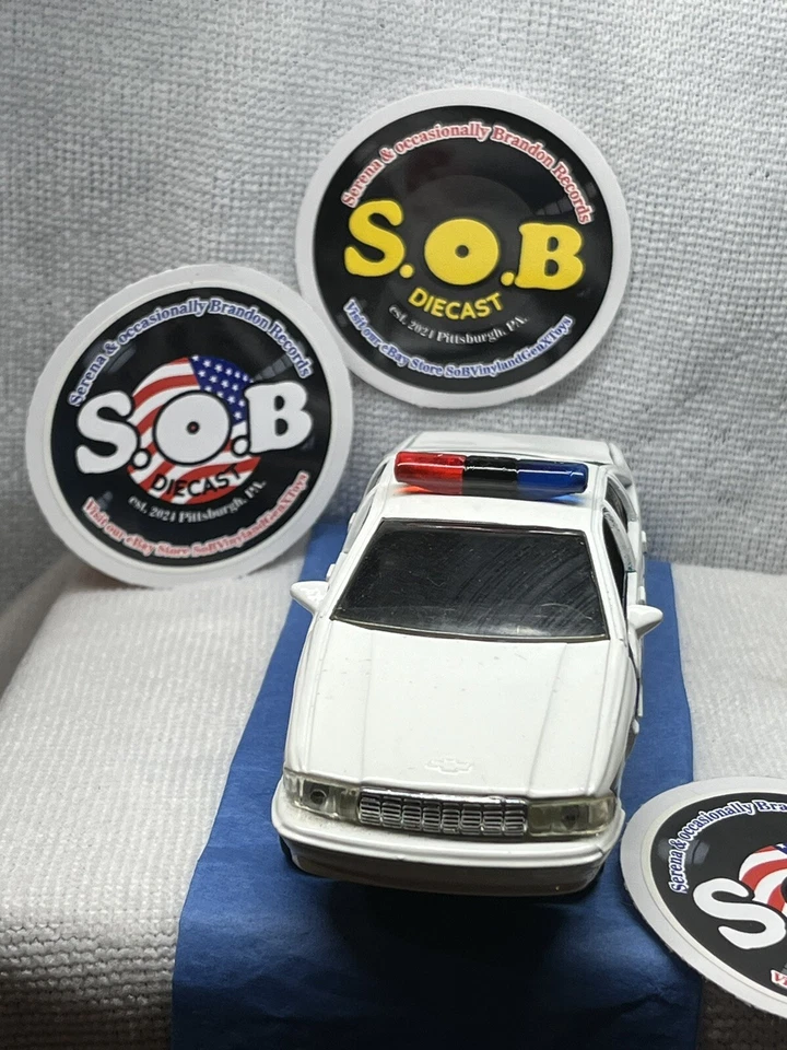 Road Champs 1993 Chevy Caprice Arizona DPS Police Patrol Car 1:32 NM Cond - Image 3 of 4