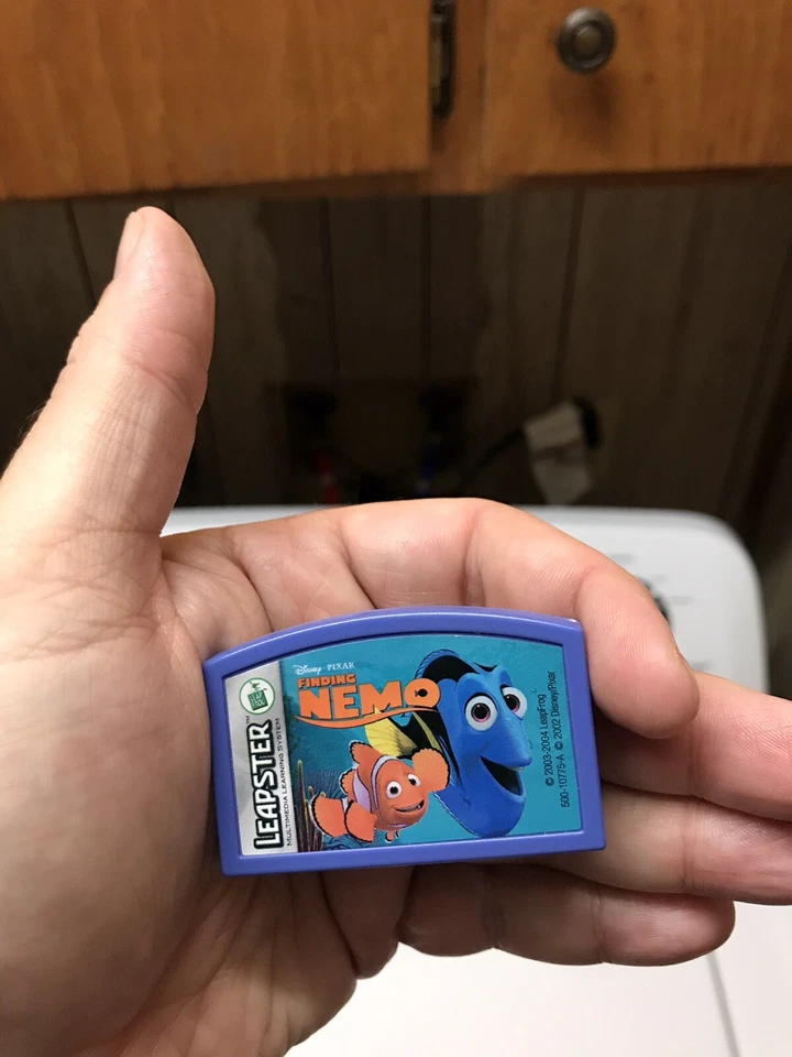 Leap Frog Leapster 2003-2004 Finding Nemo & 2006 Cars Game Cartridges - Image 3 of 3
