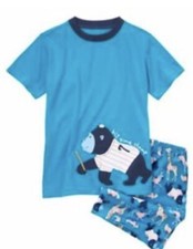 NWT Gymboree Pajamas Set With Shorts Boys 4 5-6