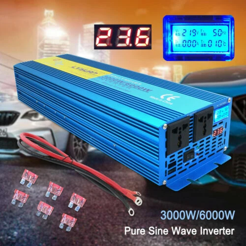 Invertitori e inverter da auto onde sinusoidali pure batterie