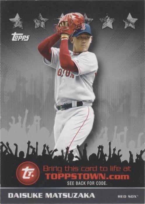 Topps Daisuke Matsuzaka 2009 #TTT25 for sale | eBay