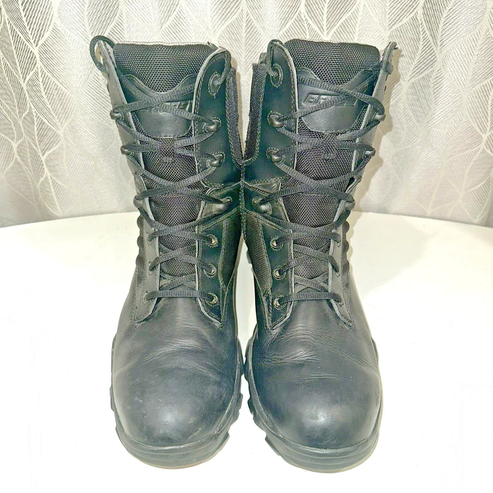 Bates E02268 Men's Size 10 M Goretex Tactical Black Side Zip Boots - Image 2 of 4