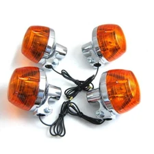 6 Volts - Set of 4 turn signals for Honda Trail CT70 CT90 CT125 Gasket included