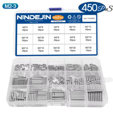 Dowel Pin Assortment Kit M2 M2.5 M3 M4 M5 M6 Stainless Steel Dowel Pin Shelf Sup