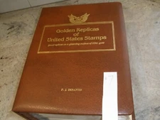 GOLDEN REPLICAS OF UNITED STATES STAMPS 75 IN ALUBM #7