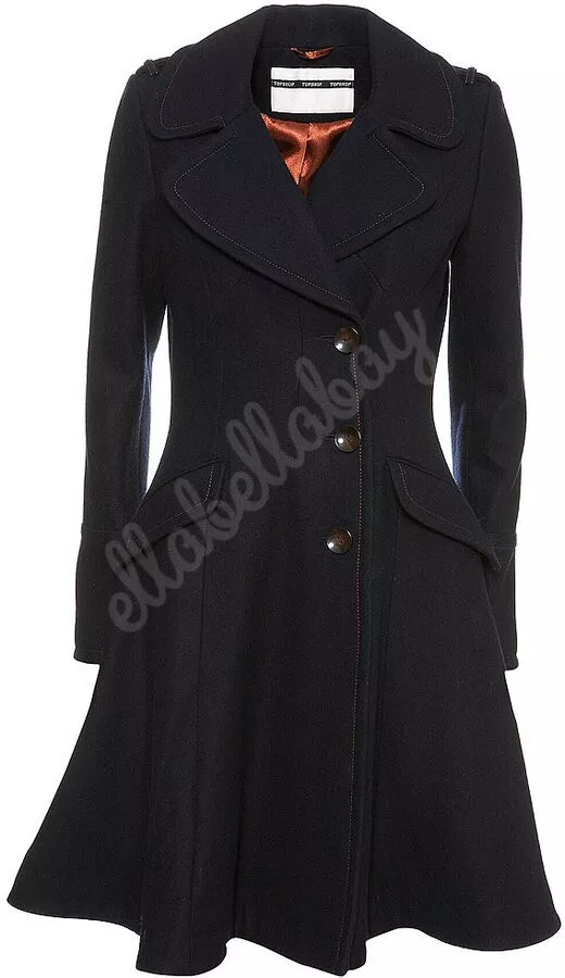 Fit flare deals coat