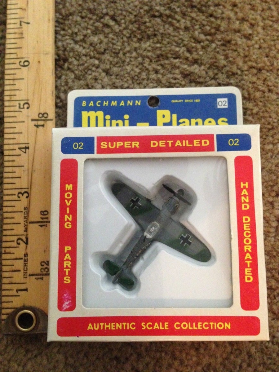 Vintage Bachmann Mini-Planes 02 • MESSERSCHMIDT ME-109 • Item No