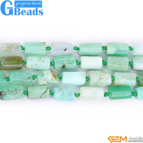 Natural Assorted Gemstone Faceted Tube Column Beads for Jewelry Making 8x12mm - Picture 172 of 192