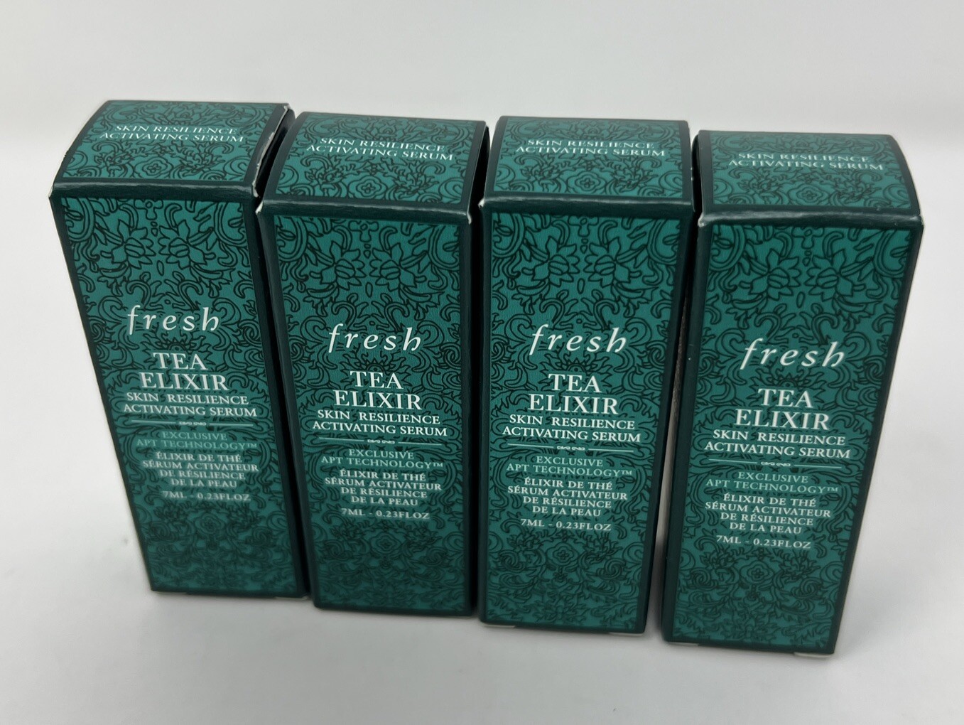 4x Fresh Tea Elixir Skin Resilience Activating Serum Travel Size 7ml ...