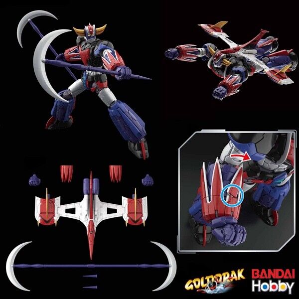 GOLDORAK - GOLDORAK MAQUETTE GOLDORAK INFINITISM HG 1/144 (BLACK VERSION) -  BANDAI