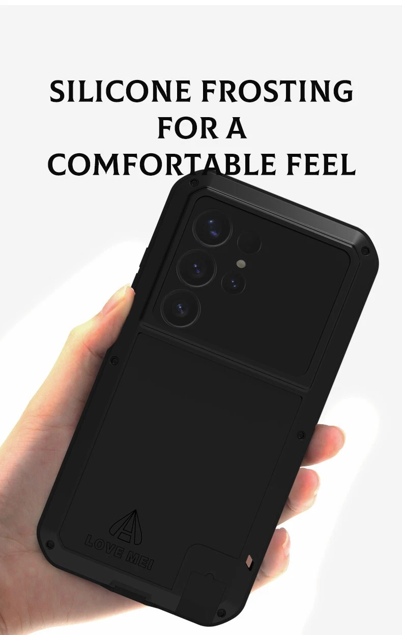 LOVE MEI 防震坚固金属装甲保护壳 适用于三星 S25 Ultra S24 S23 FE S22 - 第 15 张/共 29 张