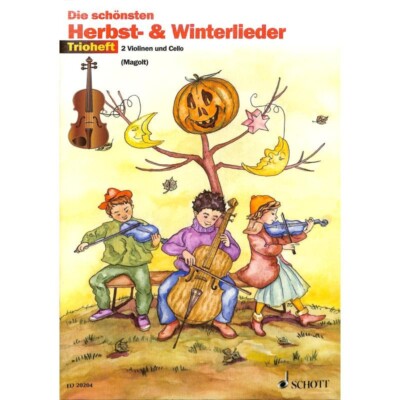 Die schönsten Herbst-& Winterlieder für 1-2 Violinen Cello NOTEN - ED20204
