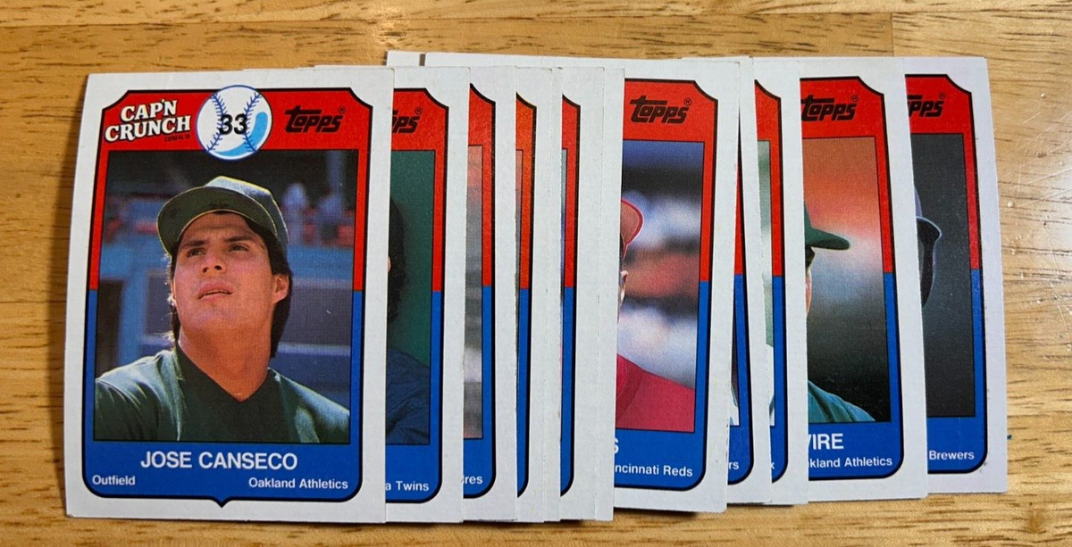 1989 Topps Cap'N Crunch - Complete Your Set