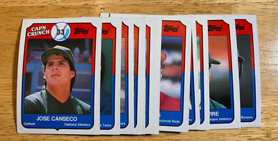 1989 Topps Cap'N Crunch - Complete Your Set