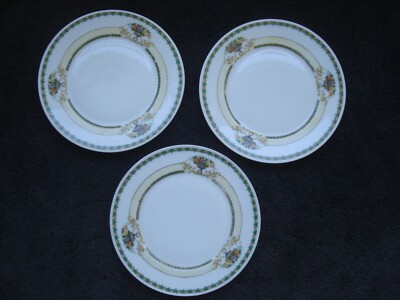 Vintage H&J Co. Bavaria Salad Plates 6'' Set of Three