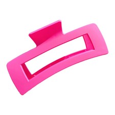Claw Hair Clips Large Barrette Butterfly Clamp Eometric Shape Solid Colour